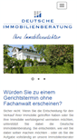 Mobile Screenshot of deutsche-immobilienberatung.com